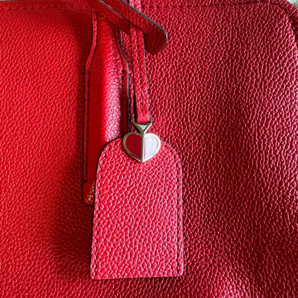 Red Kate Spade Tote with Dust Bag - Picture 3 of 10